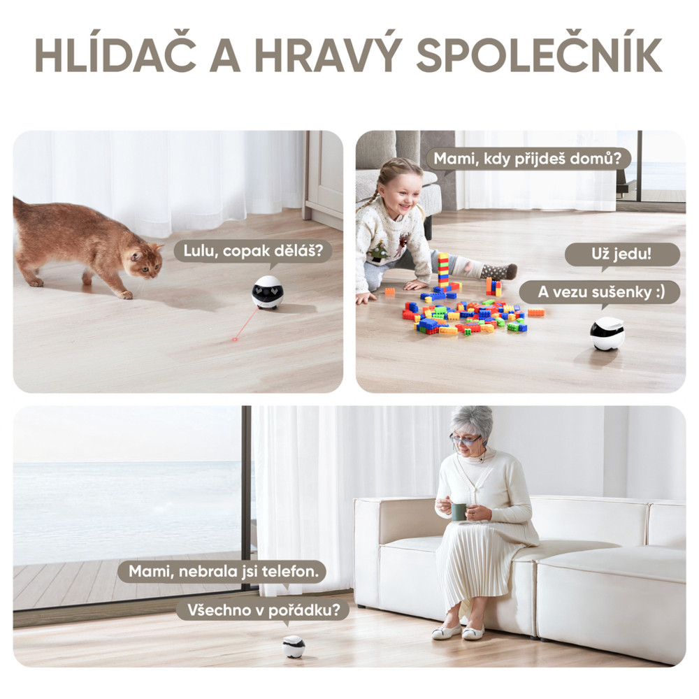 Obojsmerná audio a jednosmerná video komunikácia